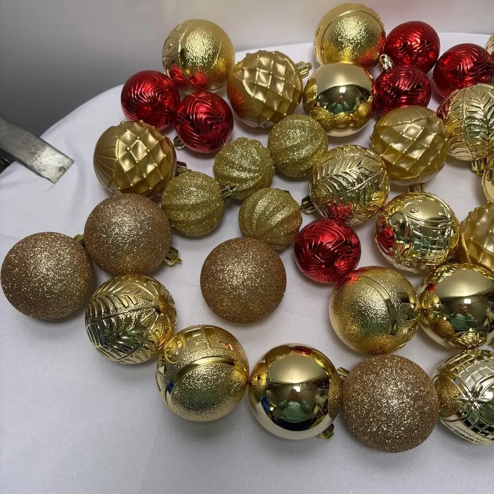 Christmas Ornament Balls - 36 Count